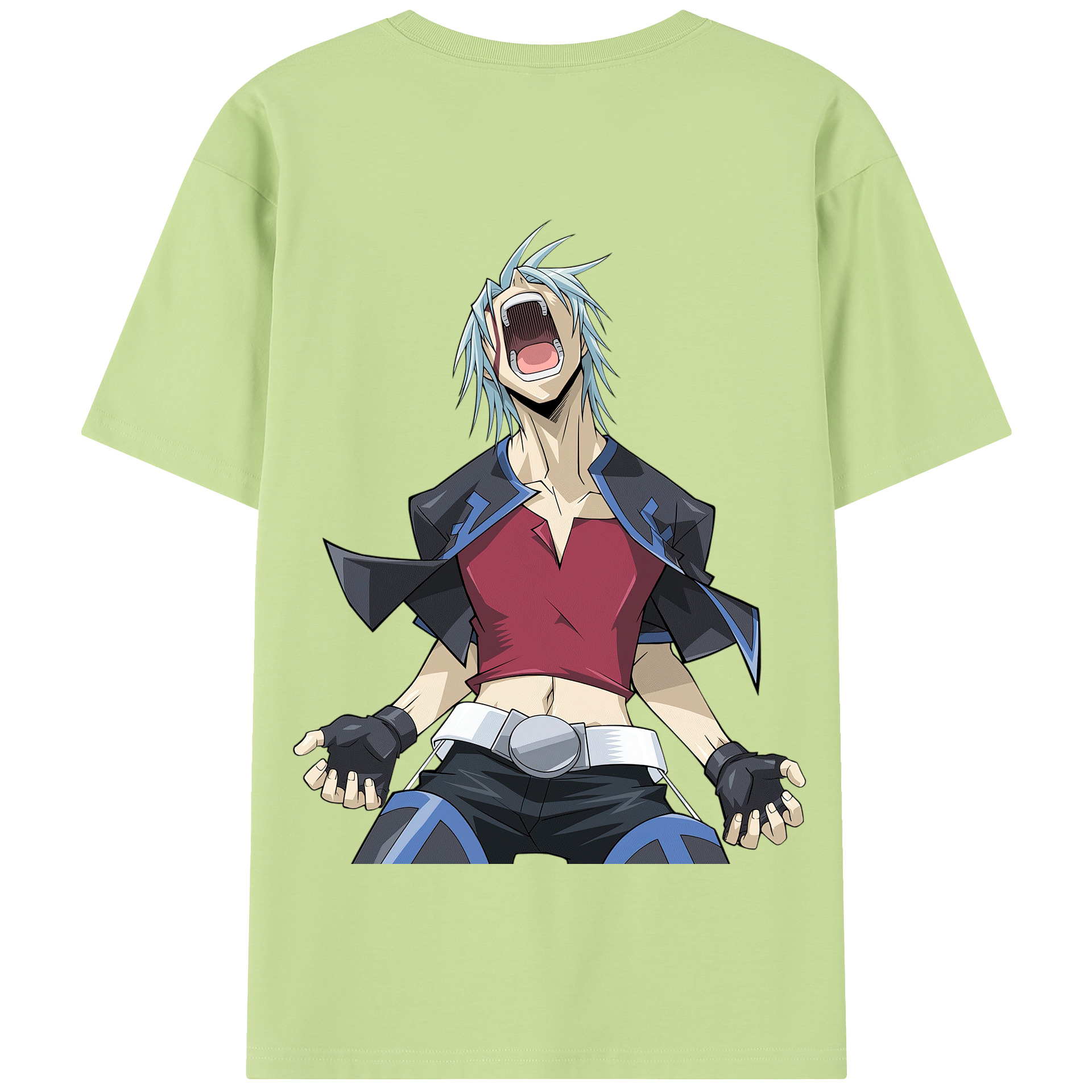 （画像用） 遊☆戯☆王 Yu-Gi-Oh! 綿100％半袖Tシャツ（背面プリント）